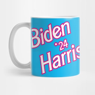 Biden Harris 24 - Saving Democracy Barbie Style! Mug